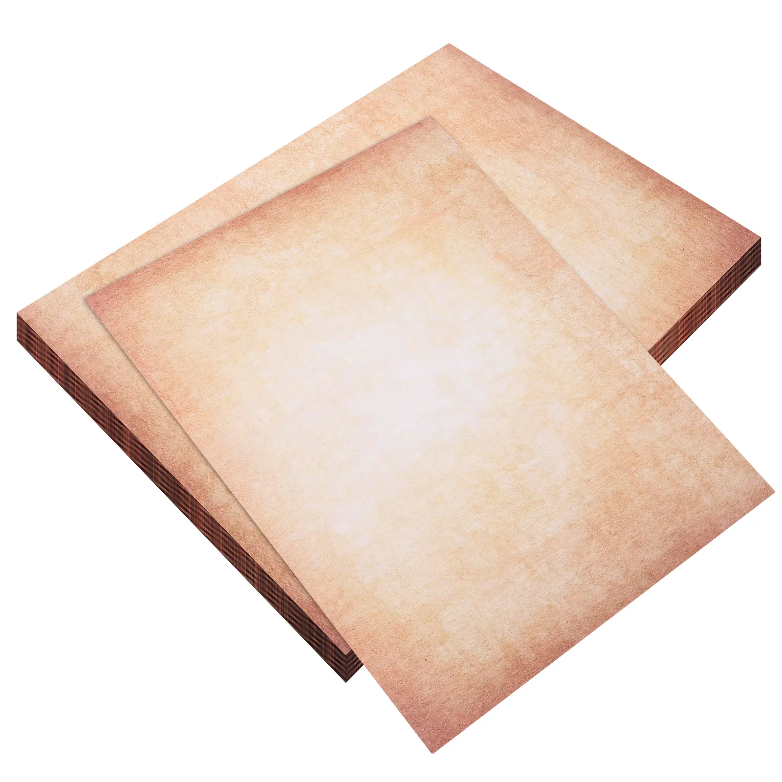 

100Pcs -Look Parchment Paper A4 Sturdy Double-Sided Print-Safe Sheets for DIY Crafts Scrapbook Invitation and Diploma Use