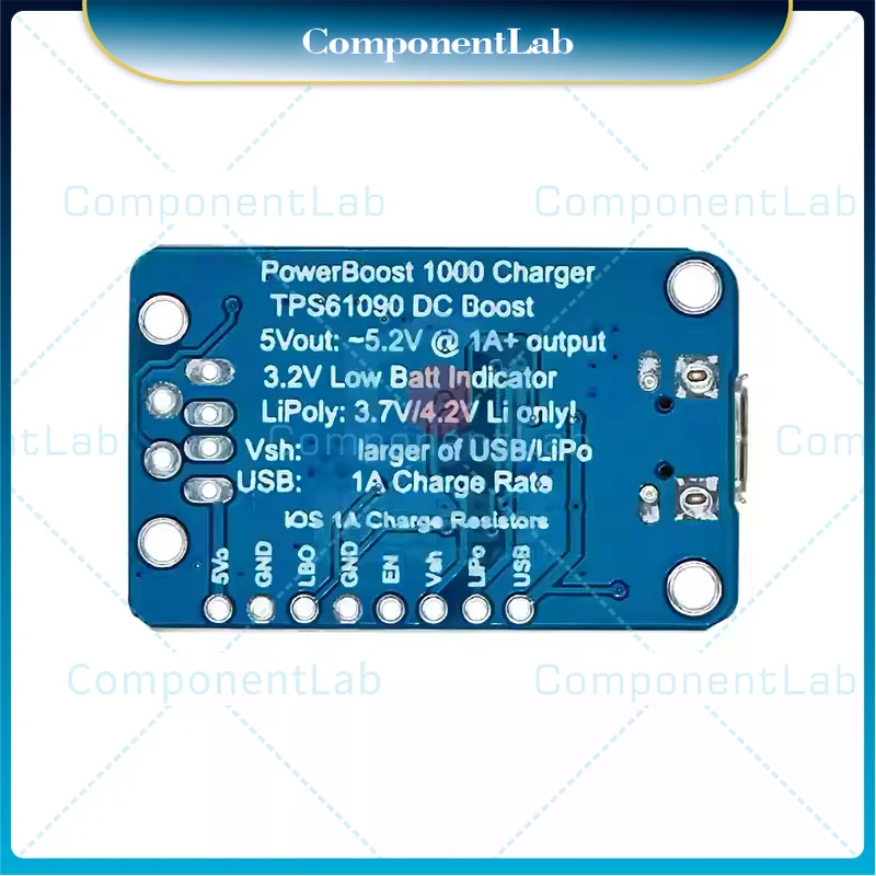 2-8pcs New Original 2465 PowerBoost 1000 Charger Rechargeable 5V Lipo USB Boost