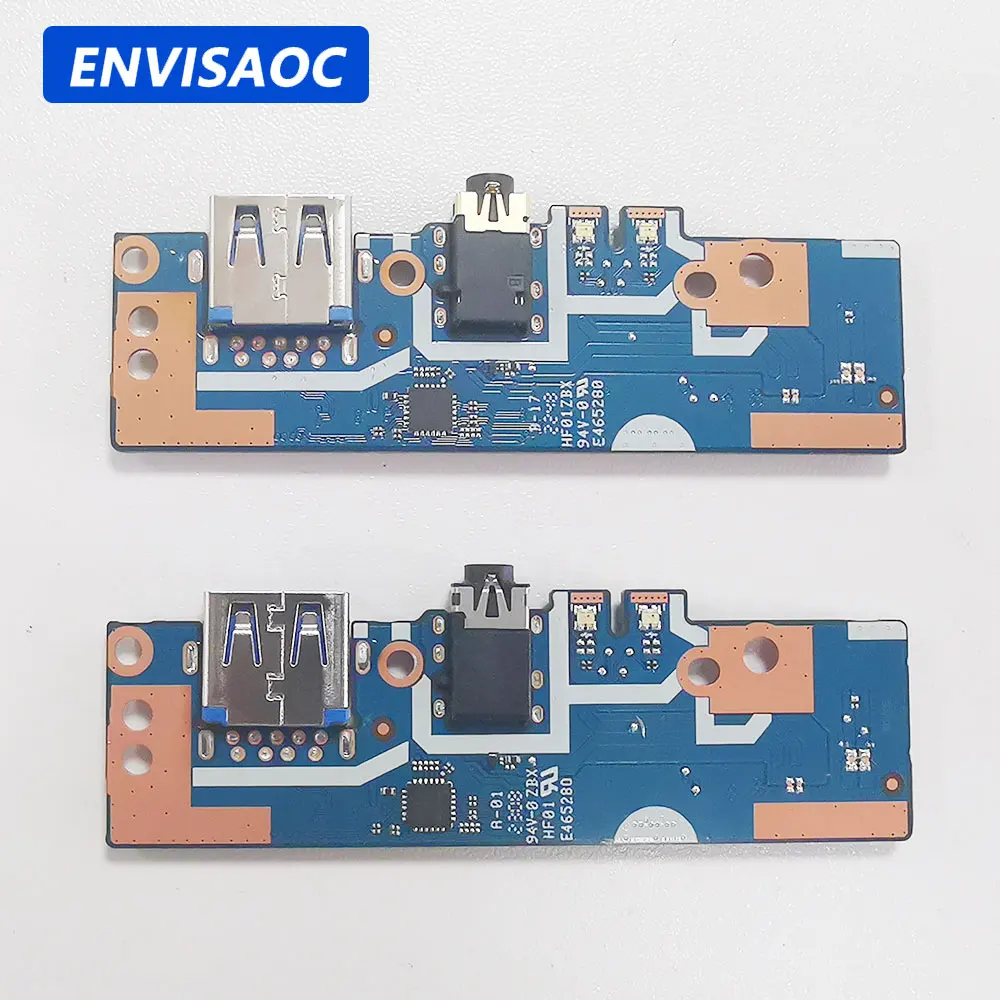 For Acer Aspire 3 A314-23 A314-23P A314-23P-R3QA Laptop USB Jack Headphone Audio interface Port Board NB6297A NB6301A