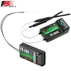 1pcs Original Flysky FS-IA6/FS-IA6B 6CH 2,4G Antena Dual RC Receptor Para Flysky FS-I6 FSI6 FS-i6 Receiver for Flysky Transmitte