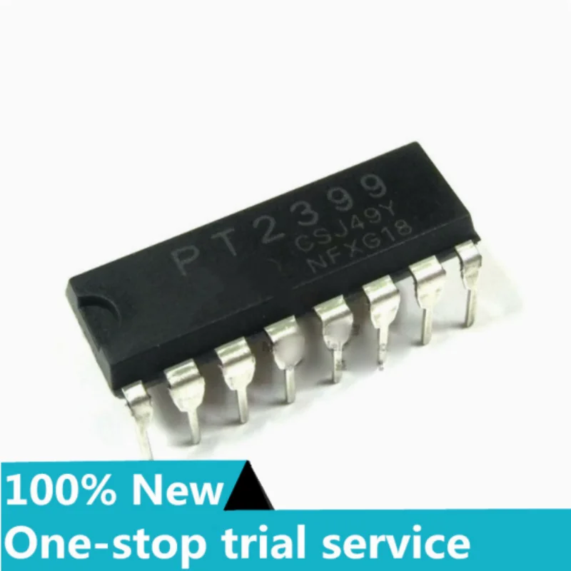 5-50pcs  PT2399 DIP-16 audio digital reverb circuit in stock