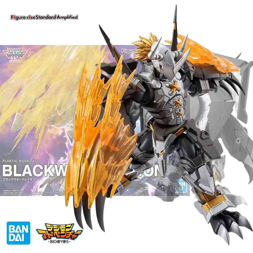 

Bandai Genuine Digimon Figure-rise Standard FRS BLACK WAR GEGREYMON Anime Action Figure Assembly Toys Model Decorative Toy Gifts