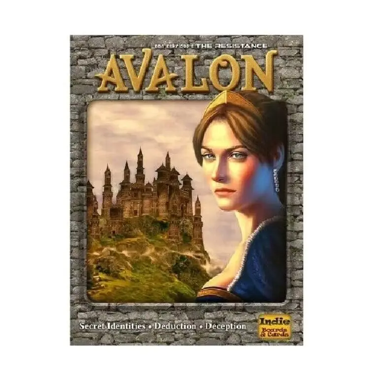 Avalon-Jeu de société coule en anglais complet pour la famille, jouet pour enfant, nouveauté