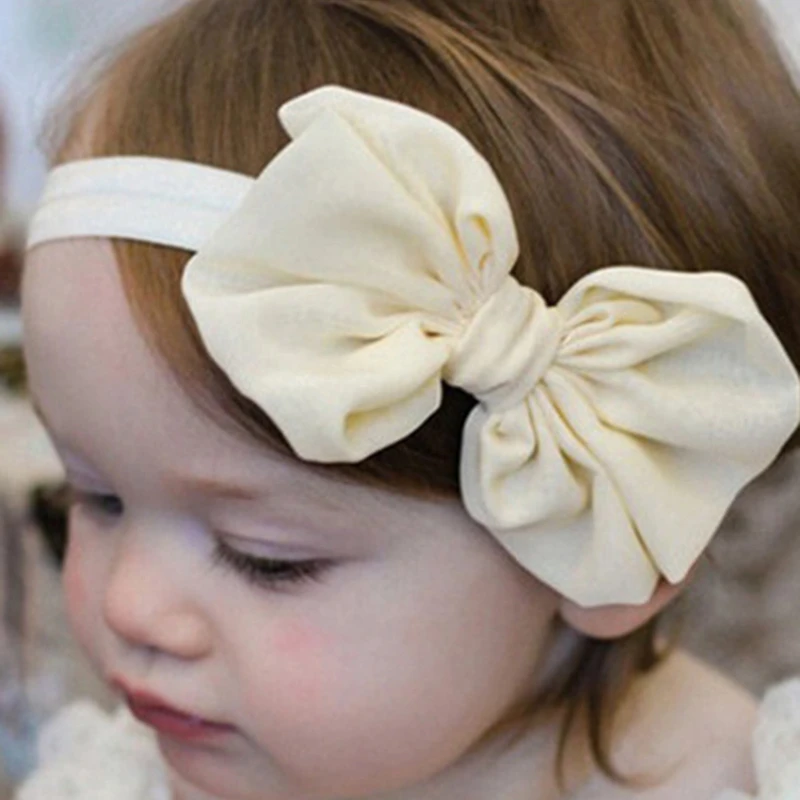 

Baby Headband Ribbon Handmade DIY Toddler Infant Kids Hair Accessories Girl Newborn Bows Bowknot Bandage Turban Tiara