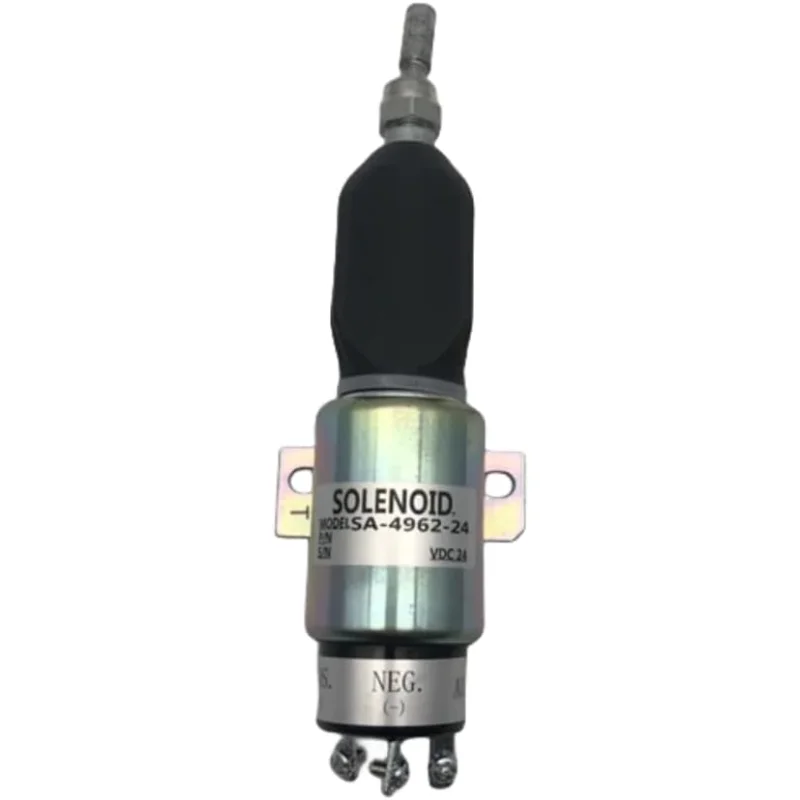 24VFuel Shutdown Solenoid Valve SA-4962-24 1751-24E7U1B1A SA-4148-T For Volvo ZF Mitsubishi 6D24 Doosan Cummins Hyundai R160LC-R