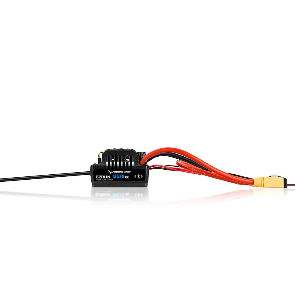 HOBBYWING MAX8 G2S 160A ESC EzRun Series Controlador electrónico de velocidad sin escobillas para camión Buggy 1/8 1/10 RC