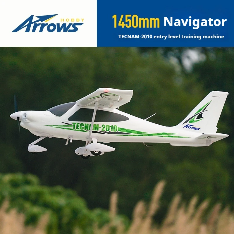 

Blue Arrow 1450 мм Pilot TECNAM-2010 Низкоскоростная пенопластовая электрическая модель с дистанционным управлением для начинающих, модель самолета с фиксированным крылом