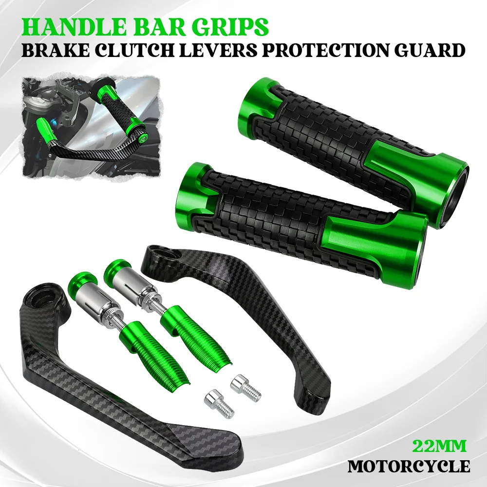 

For KAWASAKI NINJA ZZR600 ZZR 600 1990-2009 1991 Motorcycle Brake Clutch Lever Handlebar Grips Protector Guard Accessories