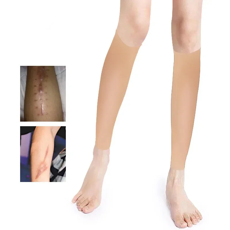 Ultra Thin Silicone Cover To Cover Scars and Enhance Leg and Arm Strength