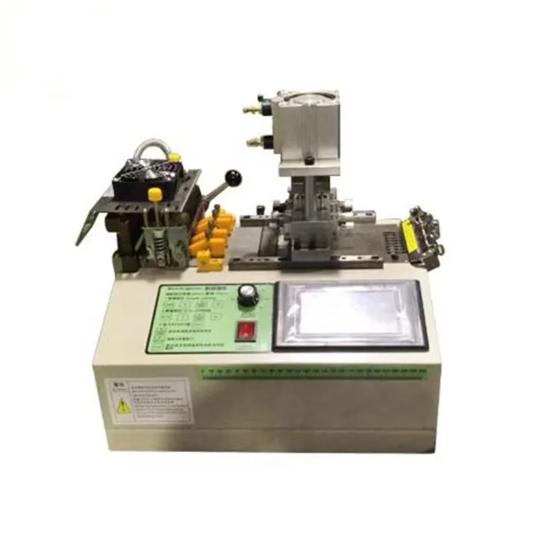 High Accuracy Electric Automatic Webbing Cutting and Hole Punching Machine Press for Textiles/Apparel