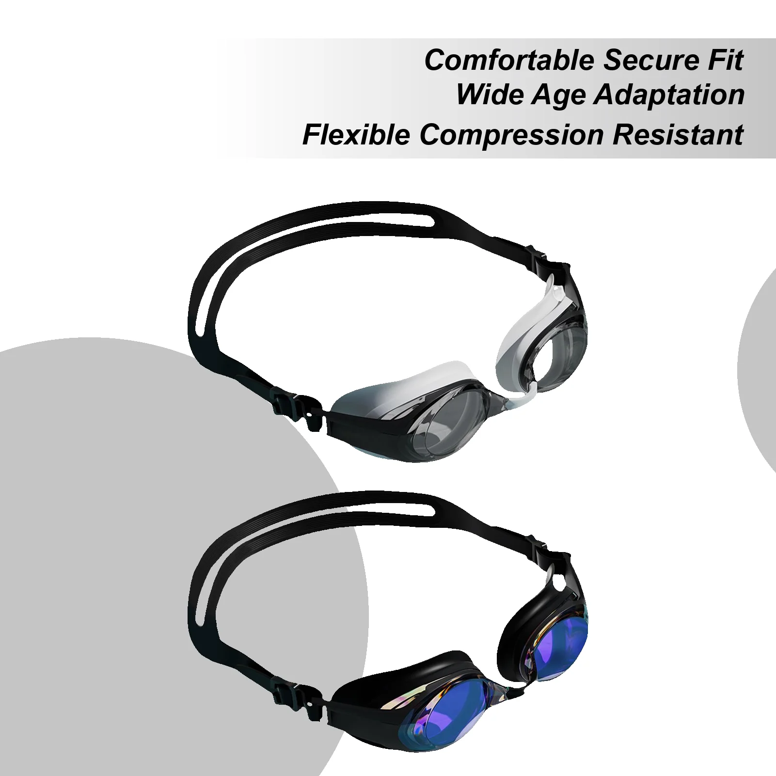 

Adult Swimming Goggles Eye Protection Swimming Glasses Professional Waterproof Pool Eyeglasses Diving Gear For Men Competition