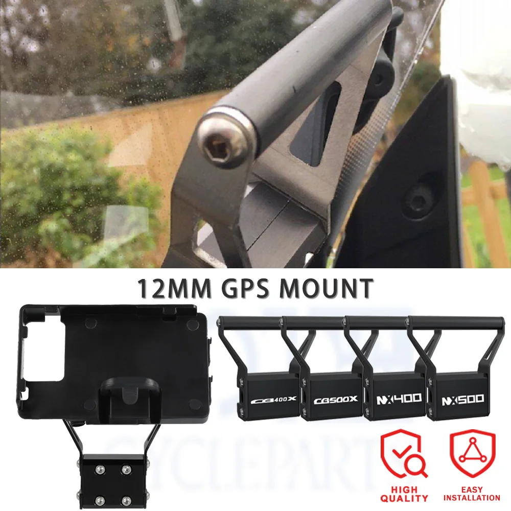 

2026 2025 New Motorcycle GPS Mounting Bracket Accessories For Honda CRF1000L Africa Twin CB400X CB500X NX400 NX500 2023 2024