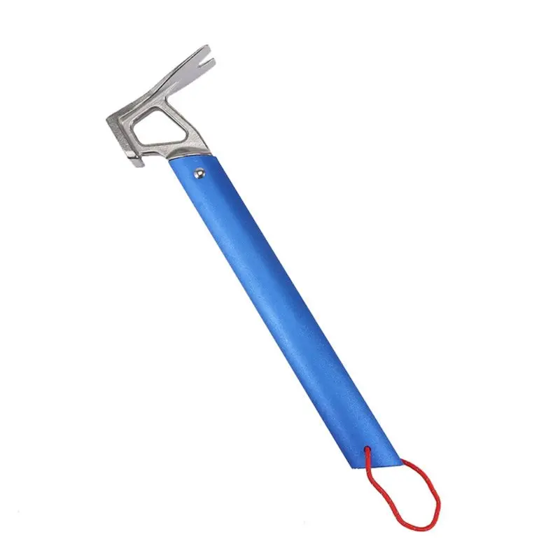 

L71A Camping Multi-Use Aluminum Alloy For Outdoor Survival Hammer And Emergency Preparedness Gear B