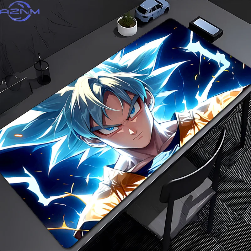 Mouse Pad Large Dragon Ball Anti-Slip Rubber Gaming MousePad Durable Desk Pad for Office and Gaming coaster PC HD Anime Mousepad