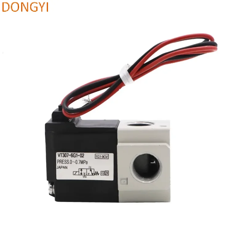 3 Port Solenoid Valve Direct Operated Poppet Type VT307 Series,VT307-5G1-01/VT307-5G1-02/VT307V-5G1-01/VT307V-5G1-02