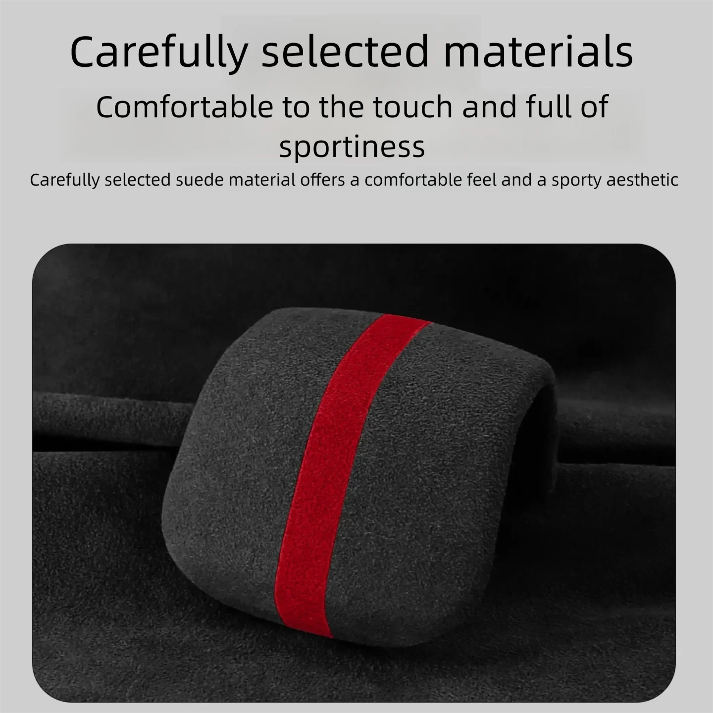 For Suede Gear Shift Knob for Land Rover Evoque L, Discovery 5, Sport, Range Rover Vogue & Sport