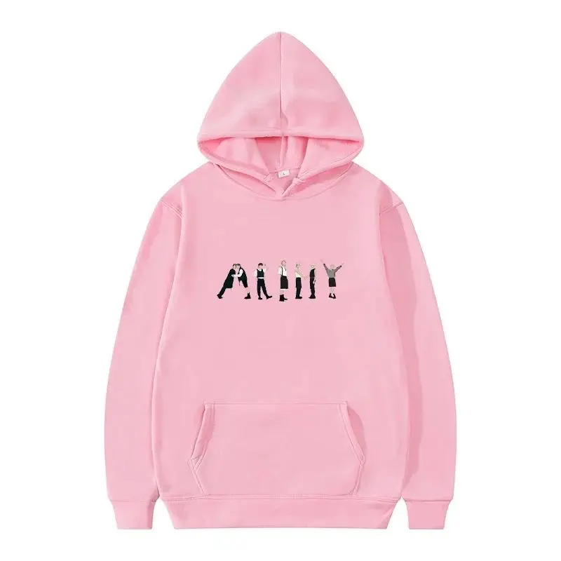 BTS Song Album Butter Printed Bts Fan Hooded Sweatshirt Casual Fashion Autumn and Winter Men and Women Fan Support Tops