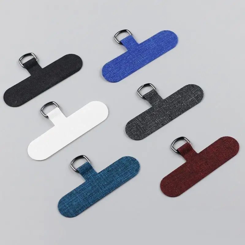 

652F Universal Phone Lanyard Gasket Neck Cord Lanyard Strap Phone Safety Tether Tabs