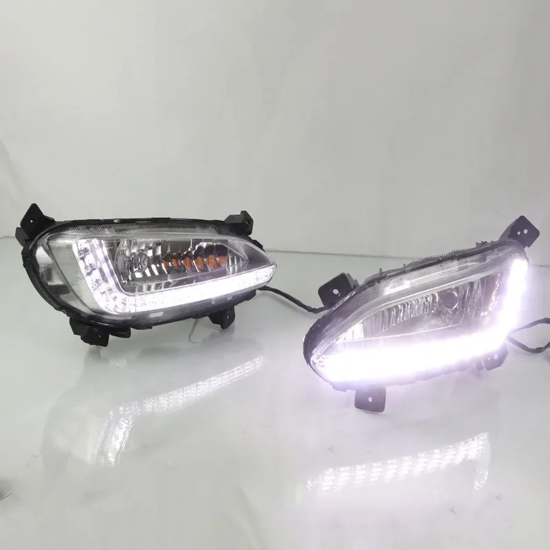 

Upgrade for Your Sunda Hyundai IX45 with New Daytime Running Lights, 6000K Signal Lamp