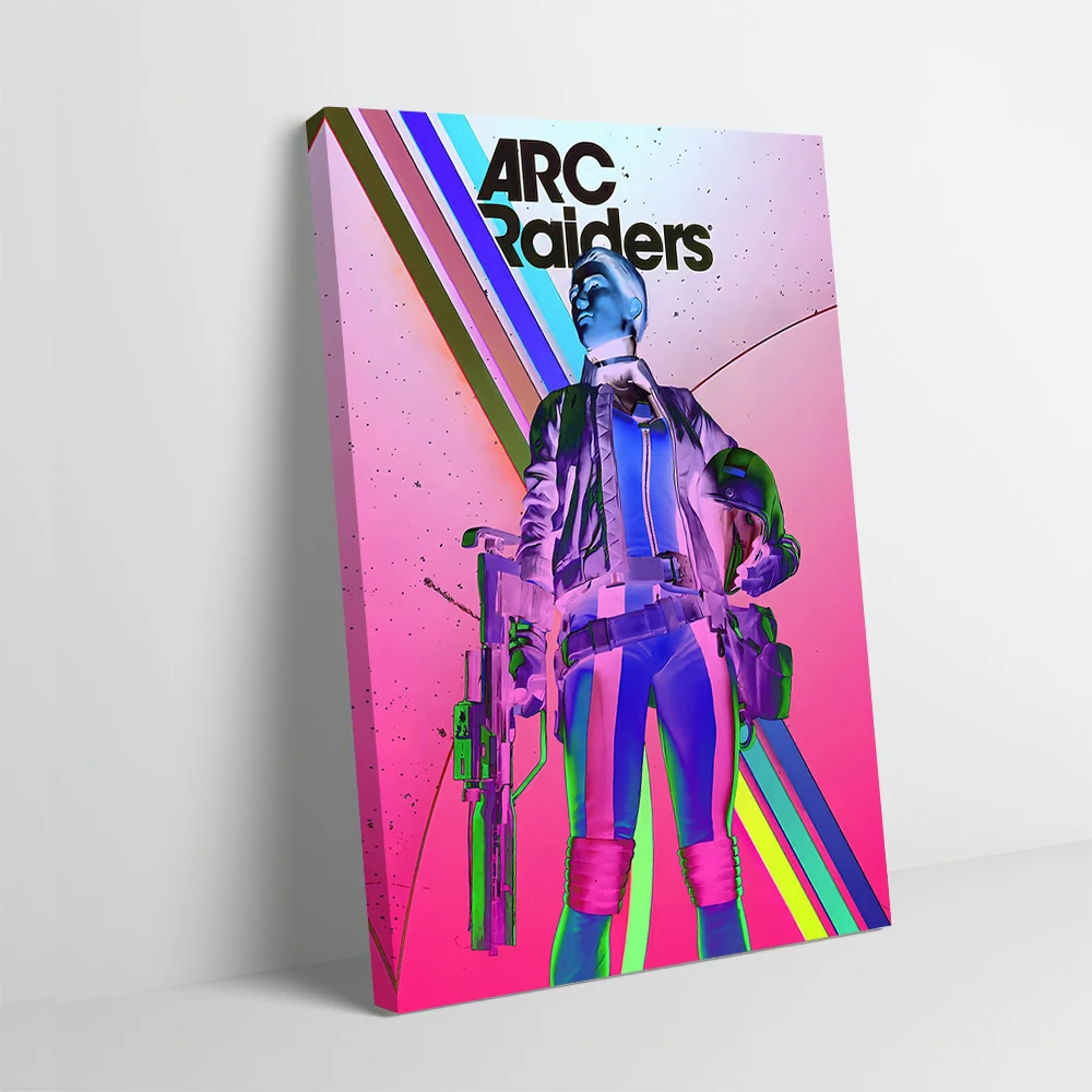 ARC Raiders Game Poster Customizable Printed Canvas Painting for Pictures Wall Art Gaming Room Decoration Home Decor Items Mural