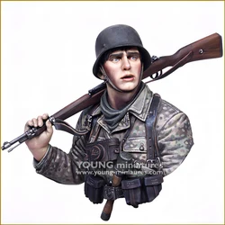 1/10 Resin Model Figure Kits GK , Military Theme，Unassembled And Unpainted,450J