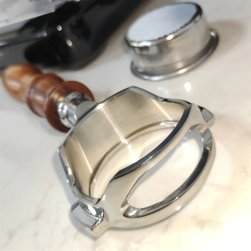 Testa ricambio durevole in acciaio inossidabile da 58 mm Testa ricambio Design elegante Parti macchine da caffè per da