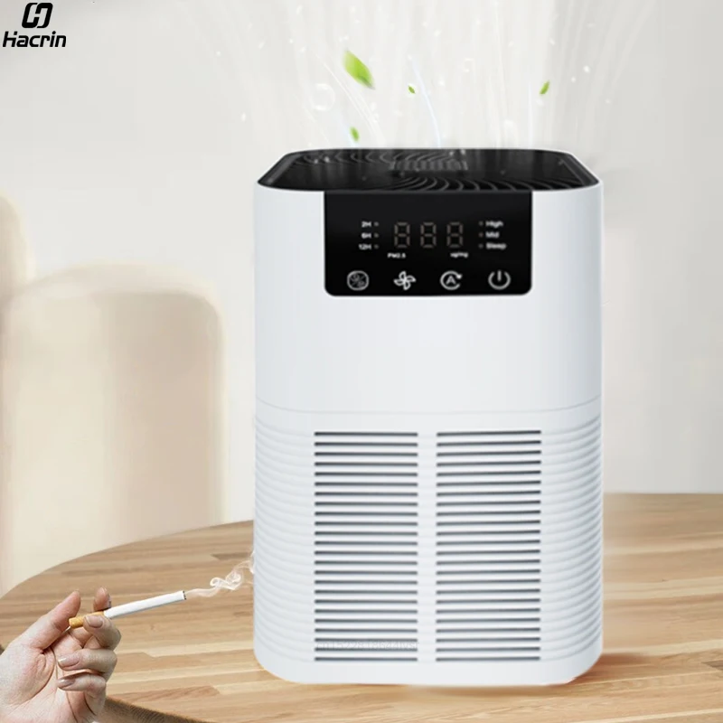 Air Purifier Smoke Odor Eliminator Tobacco Air Purifier Home Air Purifier Cleaner with Aromatherapy Smoke Air Freshener Purifier