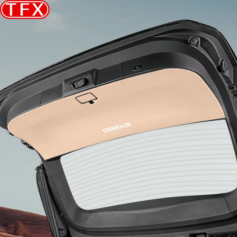 For Exlantix ET Exeed Sterra ET 2024 2025 Car Trunk  Anti Kick Pad Tailgate Protective Pad Trunk Protective Sticker Accessories