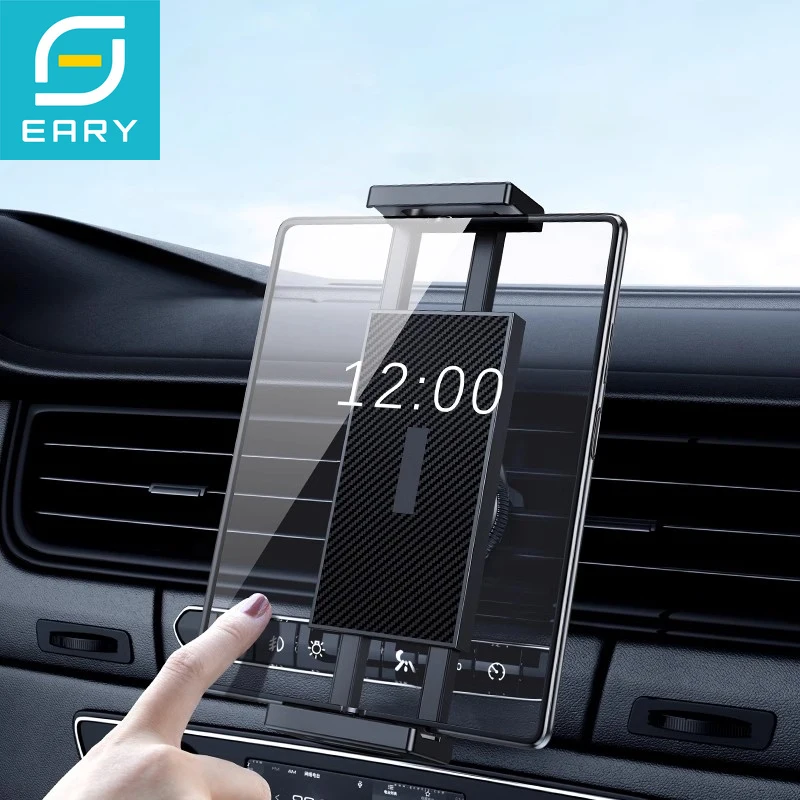 

Eary Car Air Vent Phone Holder Stand Mount 360°Rotate Car Bracket Accessories for iPhone Samsung Z Fold 7 6 5 for 4-12.9"Devices