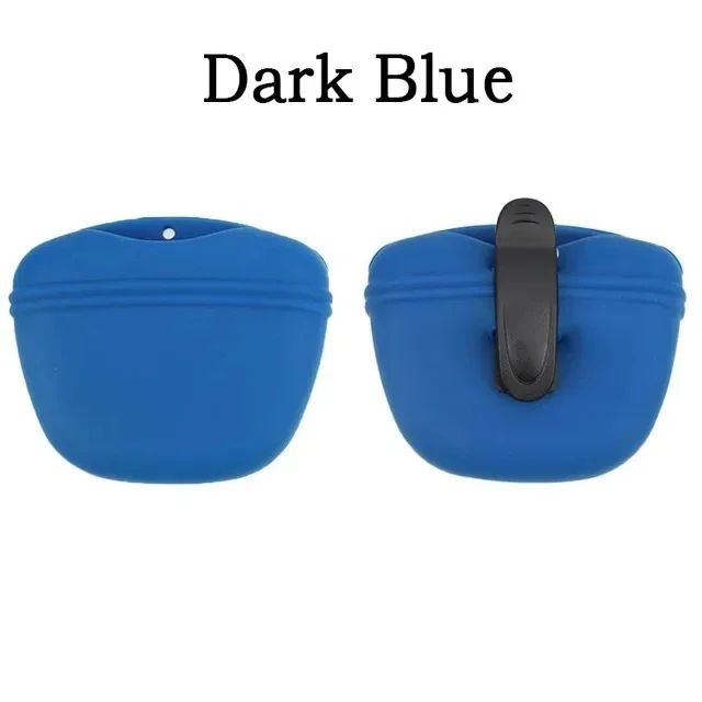 Dog Treat Training Pouch, Portable Outdoor Feed Storage Bag for Pet Food Reward & Obedience Training