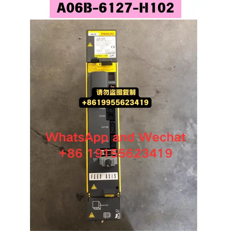 Used OEM disassembled parts A06B-6127-H102 Driver Functional test OK Quick delivery