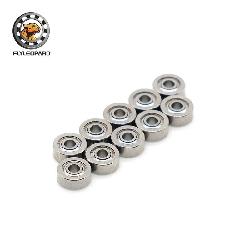 10Pcs MR62ZZ 2x6x2.5mm Micro Ball Bearing ABEC-9 High Precision MR52ZZ MR93ZZ MR84ZZ MR106ZZ Mini Motor Replacement Parts