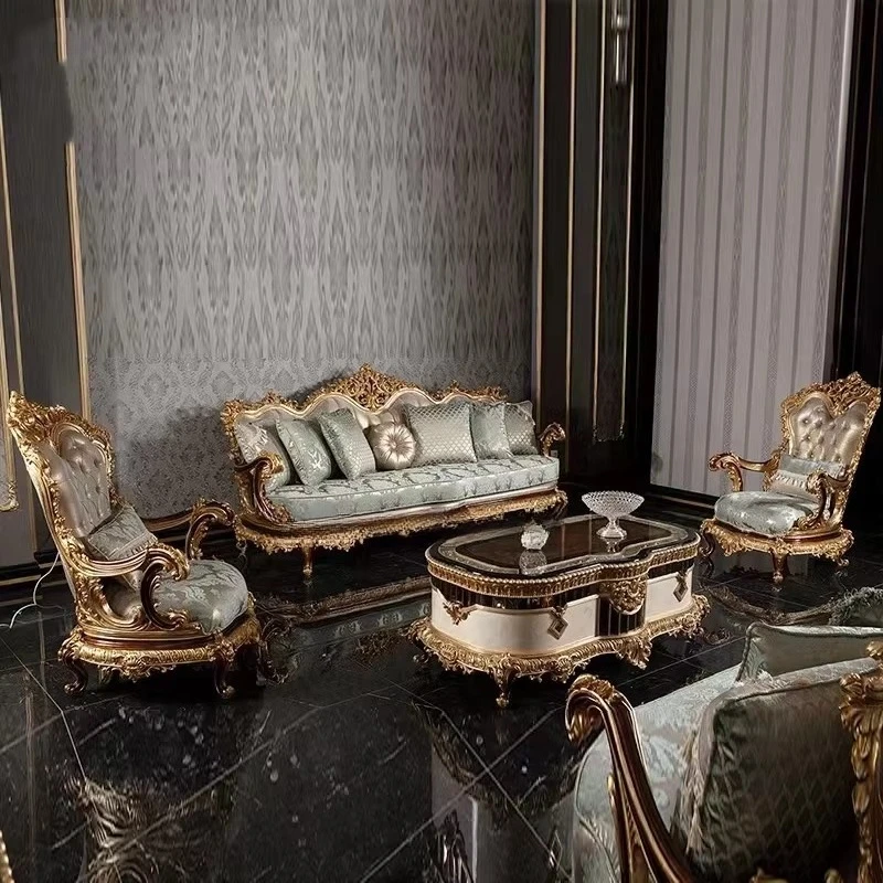 Live Room Furniture Royal Red Genuine Leather Sofa Settee, Living Room Luxury Leather Sofa Furniture