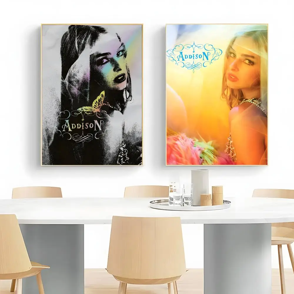 popular influencer A-Addison Rae Poster Wall Art Print Decorative Mural Home Decor Gift Unframed