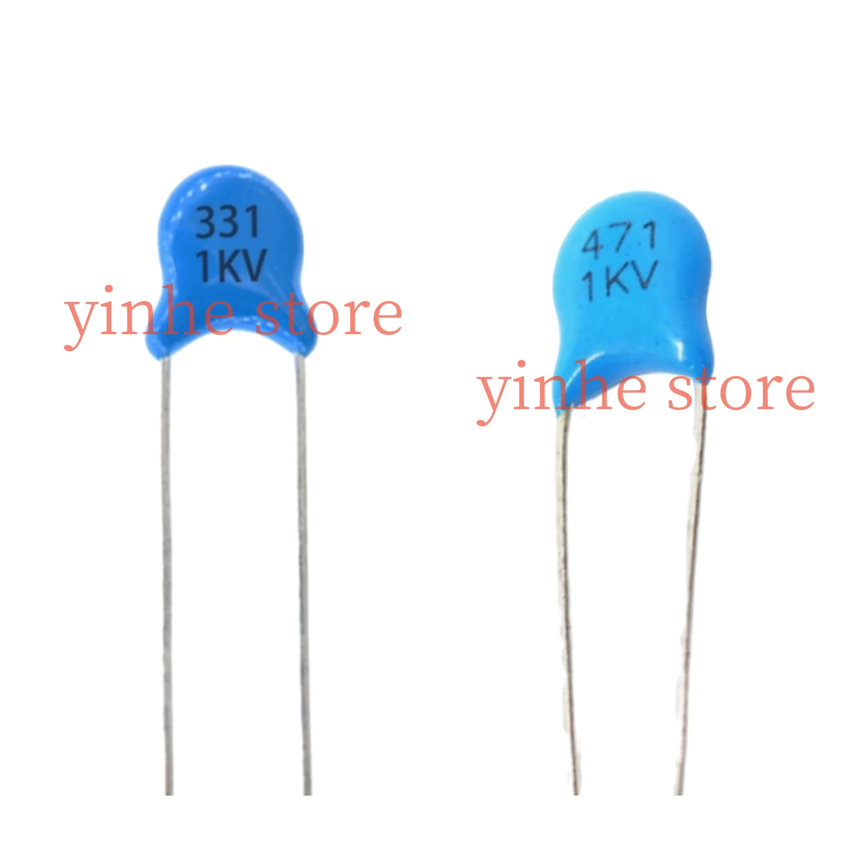 10 Uds capacitancia de chip de alto voltaje 1KV471K /1KV 331K
