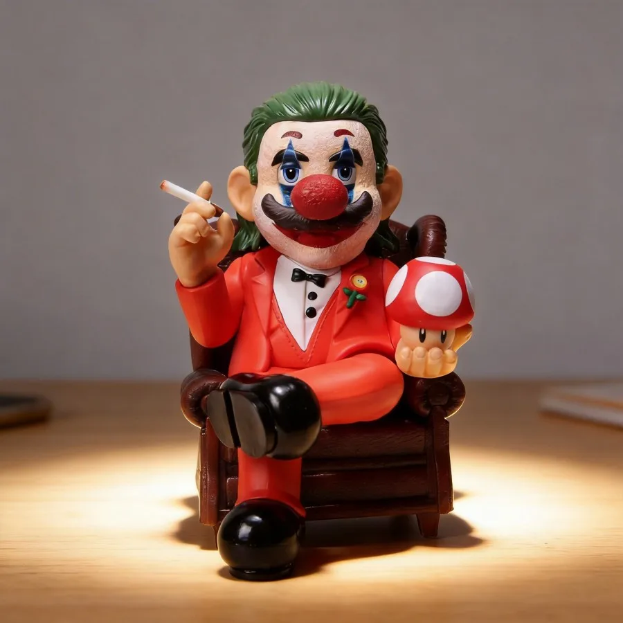 

Коллекционная фигурка Супер Марио (16 см) — декоративное украшение для дома и офиса