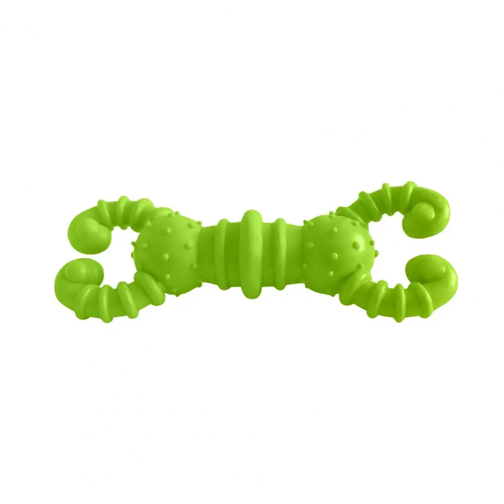 Dog Teeth Molar Bumps Plaything Lobster Shape Dog Chew Toy for Teeth Molar Health Bite-resistant Pet Toy for Funny for Healthy