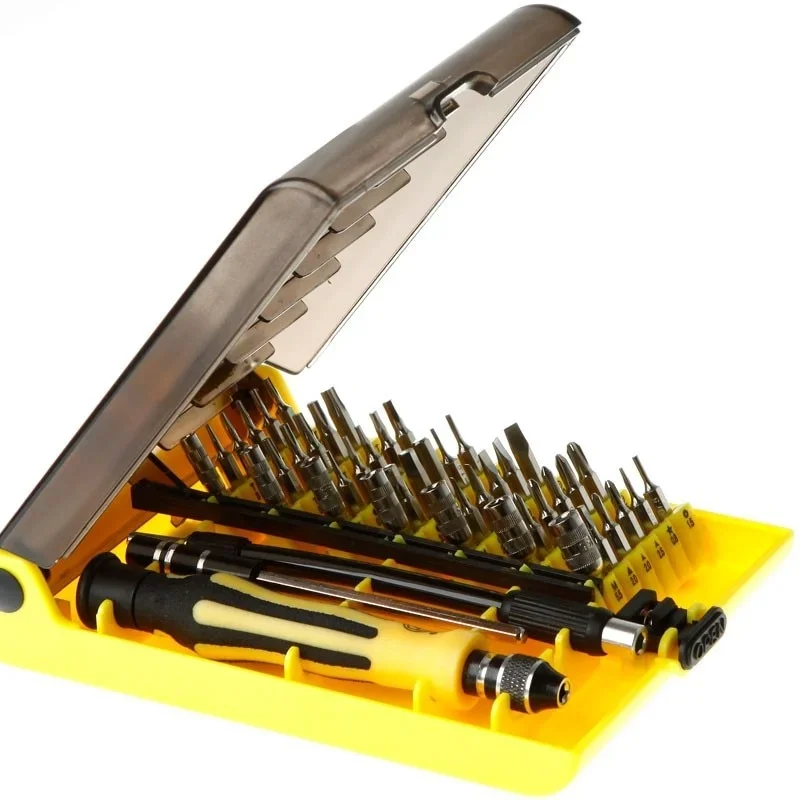 Precision 45 in 1 Electron Torx Hardware Screwdriver Repair Tools Set Interchangeable Manual