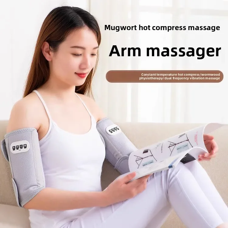 Multifunctional Electric Kneading Massage Machine Hot Compress Arm Elbow Wrist Support Massager for Daily Arm & Joint Comfort