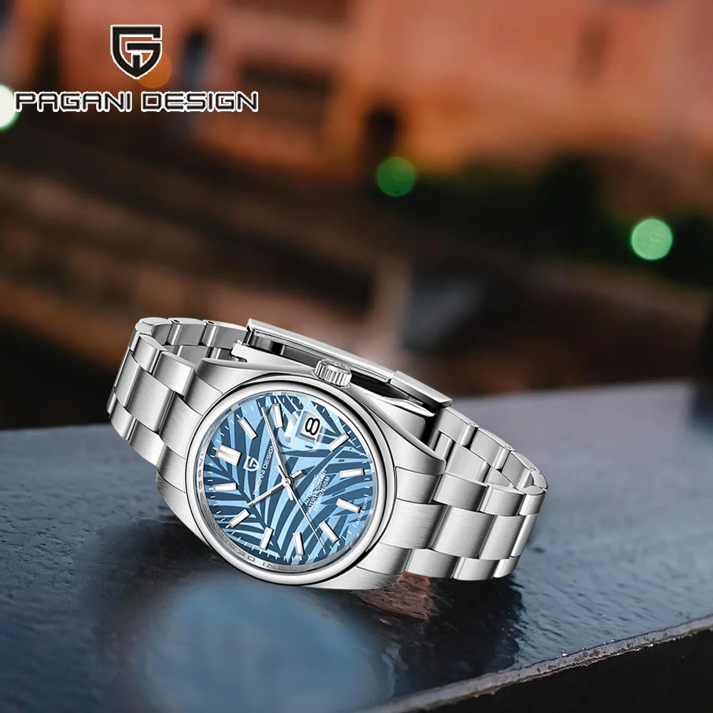 

2025 Pagani design Часы мужские деловые Механические часы Мужские автоматические часы MIYOTA8215 Роскошные мужские часы AR с сапфировым стеклом 20 бар