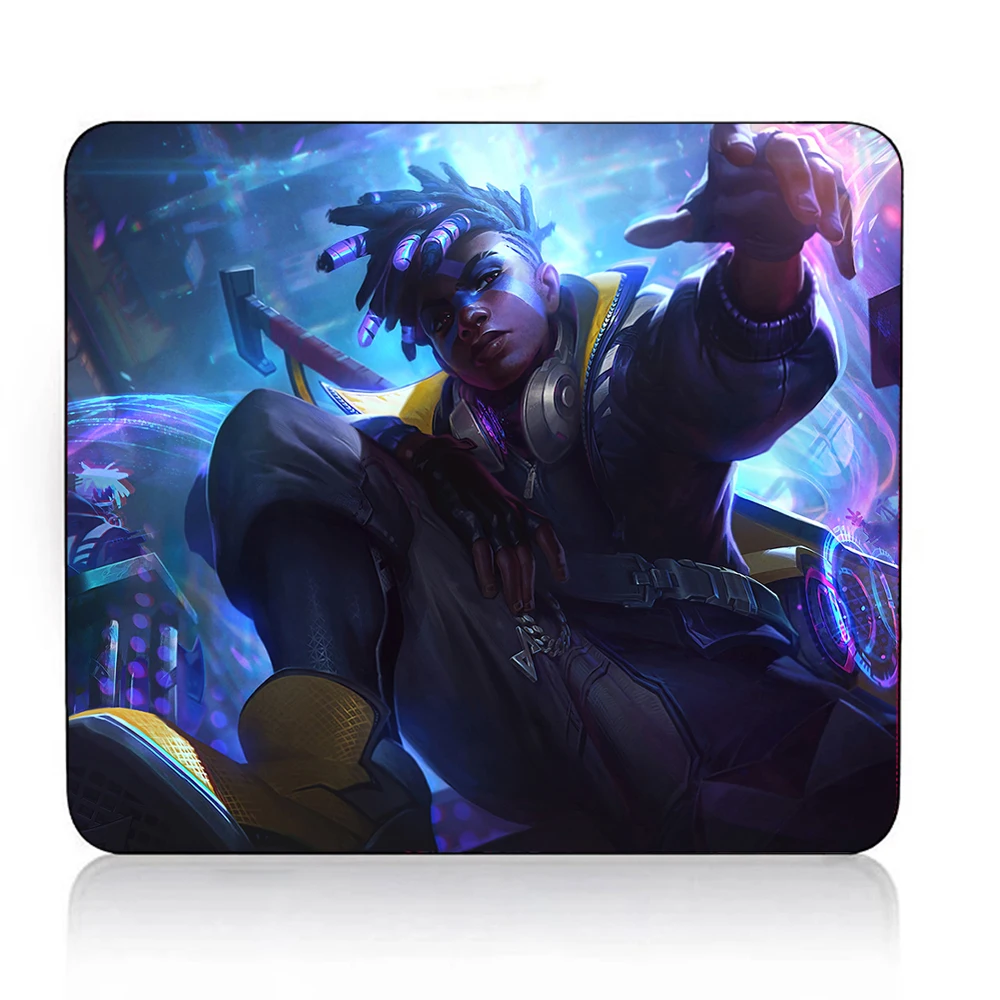 Imagem -06 - League of Legends Ekko Grande Jogo Mouse Pad Computador Portátil Mousepad Teclado Tapete de Mesa pc Gamer Mouse Tapete de Escritório Mausepad