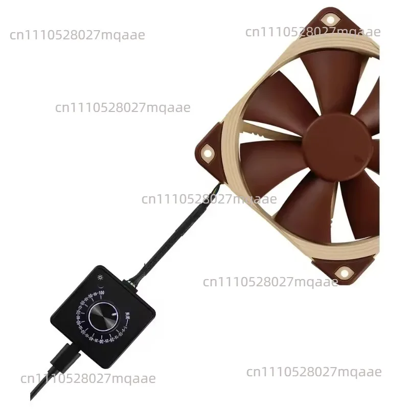 4-Wire Fan PWM Governor PD QC Fast Charging USB Typec DC 24V12V5V Cooling Computer Controller