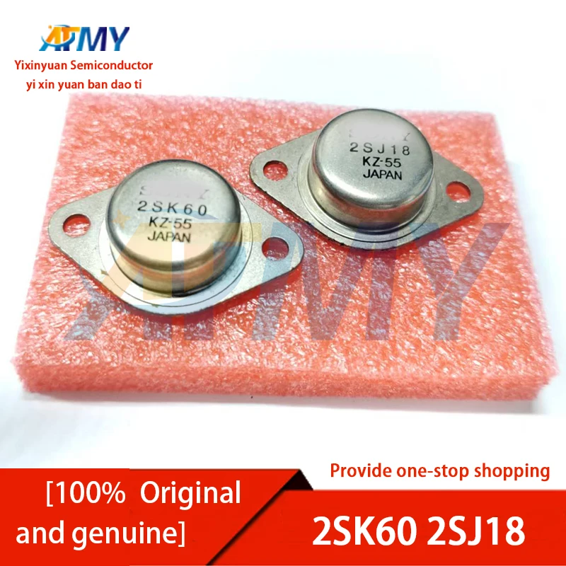 Gold-Sealed 2SJ26 2SK76 2SK60 2SJ18 Audio Amplifier Pairing Transistor TO-3 for Electronic Components Market