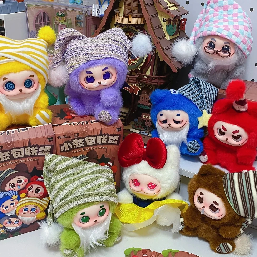 

Original Little Bean Bag League Series Vinyl Plush Blind Box Cute Doll Cartoon Anime Pendant Surprise Gift Mystery Box Ornament