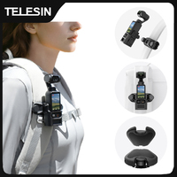 TELESIN Quick Release Backpack Mount For DJI Pocket 3 Camera Accessories Backpack Strap Clip Mount Holder For Pocket 3