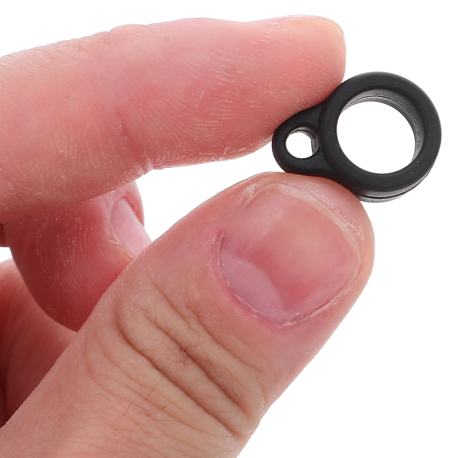 

100Pcs Silicone Lanyard Hooks Anti-Lost Rings Flexible Heat-Resistant Loops for Keys Water Bottles Pens Jewelry Wrist Strap