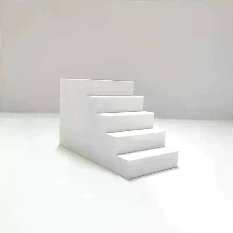 Dollhouse Miniature Staircase Eco-Friendly Material Empty Warehouse Ground Model for Kids DIY Mini House Play Decor