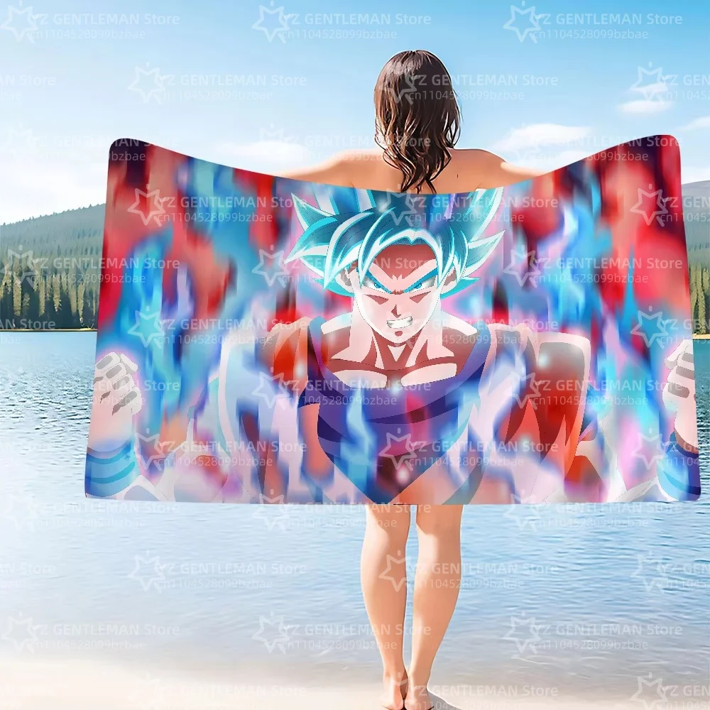 Beach Towels Dragon Ball Bathroom For Bath Sauna Personal Care Large Bath Towel Turban for Hair Drying Bathroom Set Accessories view 4