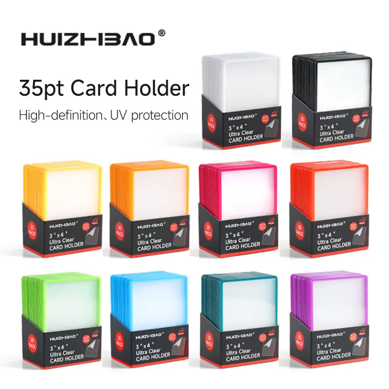 3"x 4" 35PT hochwertige Sammelkarten für Top Loaders, harte Kartenhüllen, Kartenschutzhüllen für Pokemon, für YuGiOh, für MTG