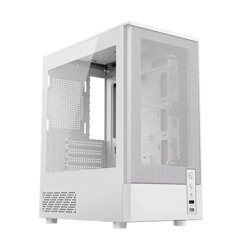 

Zhuque Mini Mesh Computer Desktop Gaming Side Transparent Support 240 Water Cooling Case